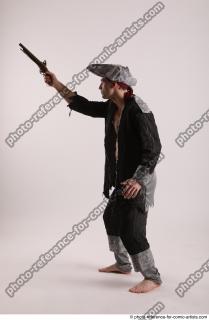 JACK PIRATE STANDING POSE WITH GUN #3